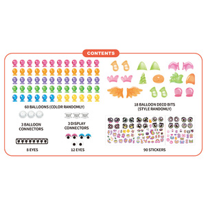 Sáng Tạo Nghệ Thuật Thủ Công Mỹ Nghệ Tự Làm Nhựa Rocket Cho Ma Thuật Bóng Inflator Unisex Trẻ Em Món Quà Sinh Nhật Tiếng Anh Hướng Dẫn Cho Bé Trai Cô Gái - Product Image 5