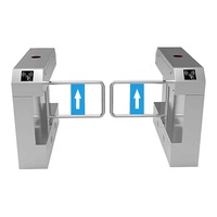 Porte automatique de systèmes de sécurité de barrière de tourniquet d'oscillation de lecteur de cartes d'IC/ID de porte de contrôle d'accès