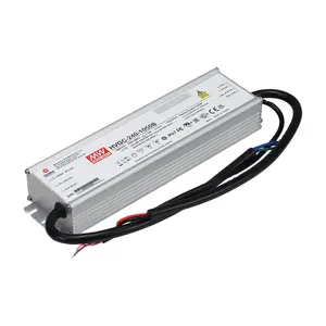 Meanwell IP67 Dimmable LED driver HVGC-240-1050B 2500W 1050mA Fonte de alimentação comutada