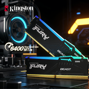 Memoria de Escritorio DDR5 Fruy Beast RGB Negra de 6000Mhz C30 16GBx2 en Stock - Product Image 6