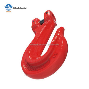 โซ่เหล็กอัลลอยด์ G80 ผ่านกรรมวิธีการตีขึ้นรูป ชุบแข็งด้วยผงพลาสติกตามมาตรฐาน EN818-<span class=keywords><strong>2</strong></span> พร้อมตะขอเกี่ยวแบบอเมริกันชนิด Clevis Grab Hook <span class=keywords><strong>แบบ</strong></span> US - Product Image 5