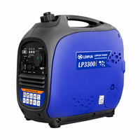 3kW Digitaler Inverter-Benzingenerator 220V LENPUN Leiser Tragbarer Mini-Hochleistungs-Stromerzeuger für Outdoor-Camping und Notfälle im Haushalt