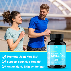 كبسولات زيت الكريل الأنتاركتيكي المخصصة 2000 ملغ تحتوي على أحماض أوميغا-3 الدهنية EPA DHA وأستاكسانثين وفوسفاتيد مكمل غذائي من زيت الكريل - Product Image 4