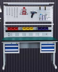 Metalen Werkbank Middelzware Werkbank Esd Bankjes Mobiele Telefoon Reparatie Werkstation Met Licht - Product Image 5