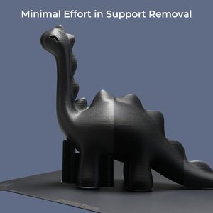 Filamento para impresora 3D Creality Hyper PLA-CF de 1.75 mm, acabado negro mate, 1 kg, para impresión 3D - Product Image 6