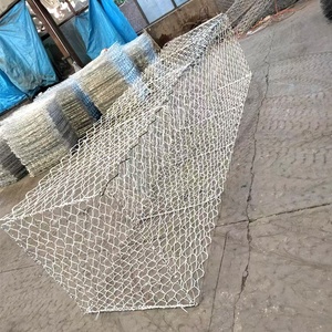 QG <span class=keywords><strong>2m</strong></span> X1m X1m <span class=keywords><strong>Gabion</strong></span> Boîte Panier Clôture Pierre Galvanisé <span class=keywords><strong>Gabion</strong></span> Hexagonal - Product Image 2