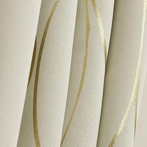 Pannelli per <span class=keywords><strong>tende</strong></span> oscuranti <span class=keywords><strong>Beige</strong></span> per camera da letto lamina d'<span class=keywords><strong>oro</strong></span> marocchino stampa metallica drappeggi ad alta efficienza energetica per l'arredamento del soggiorno - Product Image 4