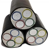 Cable Monopolar de Cobre Puro TTU con Aislamiento de PVC de 500mcm 250mcm 4/0 3/0 2/0 1/0 AWG 600V