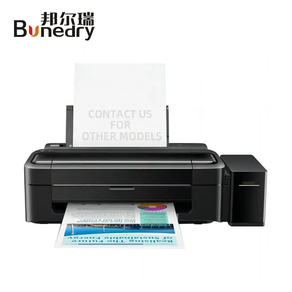 מדפסת הזרקת דיו שולחנית A4 לשימוש ביתי L130 ללא דיו מדפסת דיגיטלית 4 צבעים בעלת ערך רב