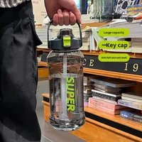 Bouteille d'eau de sport d'extérieur de grande capacité et élégante, pour le camping d'été, la remise en forme, les adultes, isolation thermique 6-12 heures, écologique