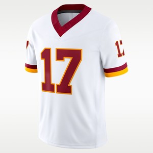 Camisetas de Fútbol Americano Rivalries 2026, 17 Josh <span class=keywords><strong>Allen</strong></span>, 12 Puka Nacua, 10 Drake Maye, 54 Fred Warner, 23 McCaffrey, 10 Hill - Product Image 1