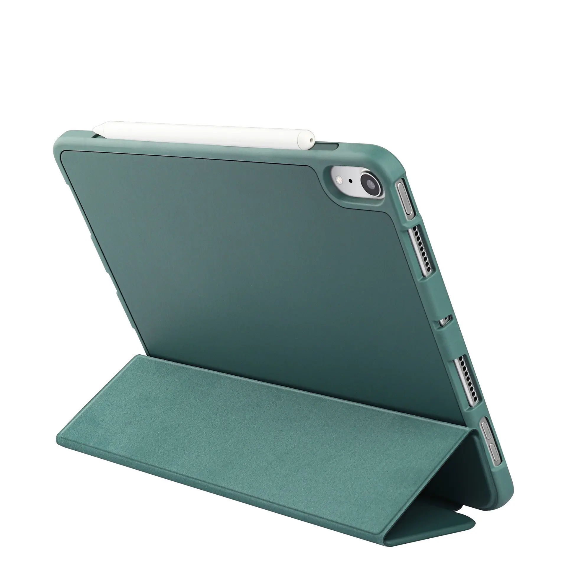 Multifunctional PU Leather Flip Cover for iPad 9.7 2021 10.2 10.5 pro 11 12.9 Air 4 2020 2021 Hard Tablet Case for 2021 Models