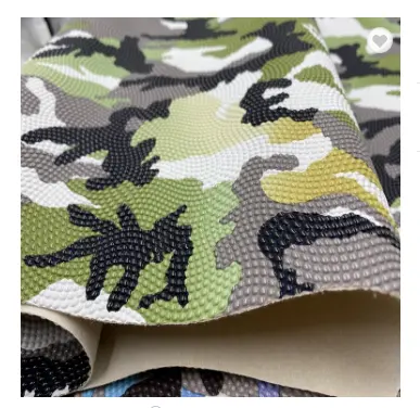 For Bags/眼鏡Case Synthetic Leather Digital Camouflage Abrasion耐PVC Printing OEM 10-15 Days 1.4計36メートル