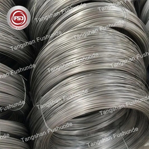 Высокоуглеродистая стальная пружинная проволока Fushunde SAE 1006 SAE 1008 5,5 мм 6,5 мм 8 мм 10 мм Q235, проволочное сырье для изготовления ногтей - Product Image 4