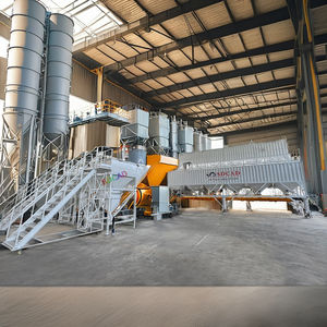 Centrale à béton sec clé en main avec conception de plan 3D et vidéo de fonctionnement complet de l'installation pour la confirmation du projet - Product Image 4