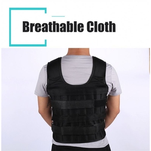 Gilet lesté vide de 35 kg <span class=keywords><strong>pour</strong></span> l'entraînement de boxe, la musculation, le fitness et l'équipement de gym – <span class=keywords><strong>Veste</strong></span> ajustable - Product Image 2