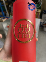 Imprimante d'aluminium en relief de Logo en cuir doré de haute qualité Machine d'estampage à chaud numérique automatique pour bouteille en verre