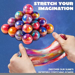 Producto Nuevo en Oferta, Bola de Juguete Espacial de 38 mm, Brillante y Perlada, Slime Cristalizado, <span class=keywords><strong>Plastilina</strong></span> Antiestrés, 14+, Unisex - Product Image 4
