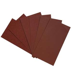 115x280mm 50g Bande de ponçage sans trous Pack de 10 pour disques de ponçage - Product Image 1