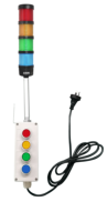 Lampu Kerja LED ONN-M4F Stack dengan Kotak Sakelar 5 Tombol Indikator Peralatan