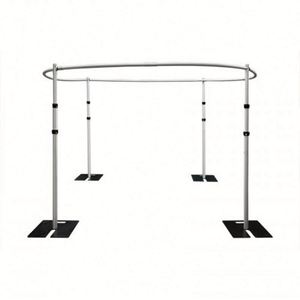 Kit de rideaux de fond réglables de 1,8 m à 6 m pour événements et conventions – Kits de quincaillerie Pipe and Drape en gros - Product Image 1