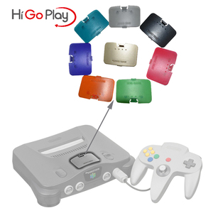 Pour <span class=keywords><strong>Nintendo</strong></span> <span class=keywords><strong>64</strong></span> Jumper <span class=keywords><strong>Pak</strong></span> accessoire de remplacement coque de couverture de carte d'extension de mémoire avec partie de couvercle de mémoire accessible - Product Image 5