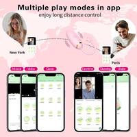 Bolas Vibratorias con Control Remoto en Forma de Estrella, Masajeador Dual de Clítoris y Punto G, Juguetes Sexuales para Adultos, Masturbadores Femeninos