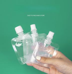 Recyclable Stand up Spout <b>Pouch</b> with Gravure Printing for Juice and Beer Beverage Packaging - Product Image 6