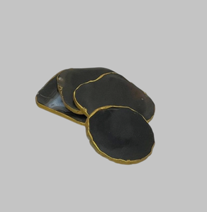 Ensemble de sous-verres élégants en résine, design moderne, luxueux et fonctionnel, collection artisanale à prix de gros - Product Image 2