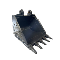 Bucket Tugas Berat untuk PC220/CAT322 1.2cbm dengan Struktur yang Diperkuat/Tahan Aus/Tugas Sedang/Operasi Tambang