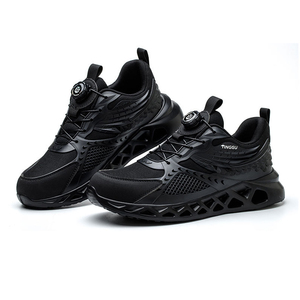 أحذية رياضية خفيفة الوزن مريحة من الصلب بمقدمة القدم للرجال والنساء أحذية أمان مقاومة للثقب قابلة للتدمير من المصنع - Product Image 1