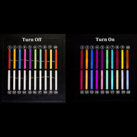 Enseigne au néon Led personnalisée de haute qualité étanche lumineux acrylique Led RVB lettres colorées publicité néons néons enseigne de chant au néon