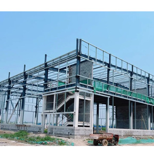 Popolare Fabbrica Prefabbricata in Acciaio Moderna, Progettazione di Edifici in Struttura d'Acciaio, Magazzini in Acciaio, Officine con Struttura in Acciaio - Product Image 6