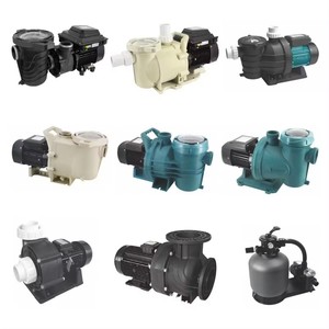 Pompe à eau électrique monophasée <span class=keywords><strong>pour</strong></span> piscines Pompe de circulation multi-étages avec alimentation moteur Théorie centrifuge - Product Image 2