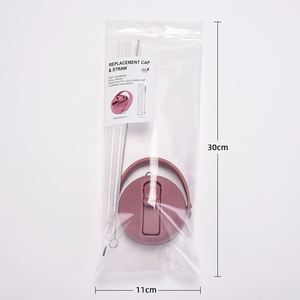 Couvercle de rechange avec poignée de transport, sans BPA, anti-fuite, universel, pour bouteille d'eau isotherme de 1L, sport - Product Image 2