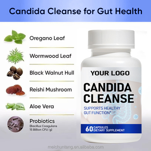 Hoogwaardige OEM/ODM <span class=keywords><strong>Candida</strong></span> Reinigingscapsules voor darmontgifting voor volwassen mannen en vrouwen - Darm- en colonondersteuning met natuurlijke kruiden voor de spijsvertering - Product Image 2