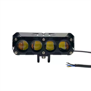 Fábrica 4 lentes <span class=keywords><strong>Led</strong></span> niebla/luz de conducción Super brillante faro para motocicleta Coche - Product Image 5