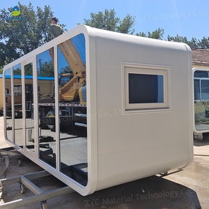 2025 Chine minuscule Apple Capsule maison mobile cabine préfabriquée avec cuisine et salle de bain pour hôtels - Product Image 3