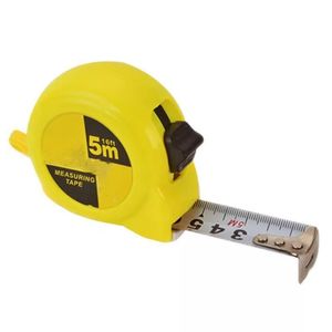 Mini cinta métrica retráctil Material ABS de acero inoxidable grueso Sistema de medidor imperial métrico conveniente para mediciones - Product Image 1