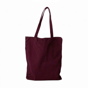 Sacs fourre-tout en toile de coton <span class=keywords><strong>bio</strong></span> personnalisés avec fermeture éclair, les plus vendus, en gros, réutilisables pour les courses - Product Image 5