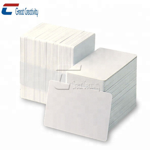 เครื่องพิมพ์ความร้อนพิมพ์ซับลิเมชันบัตร PVC สีขาวเคลือบพร้อมรูเจาะขนาด14.5*3มม. หรือ13*3มม. - Product Image 5
