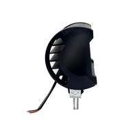 Phare de travail LED 60W 4 pouces à 3 rangées de triple LED, IP68, en plastique, pour tout-terrain, feu antibrouillard externe, accessoire de modification pour SUV