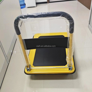 Carro de empuje manual con capacidad de 150kgs de 720*480*830mm para almacén - Product Image 4