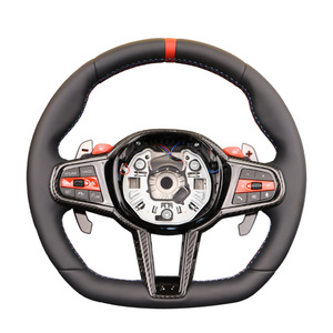Volante Deportivo Personalizado E46 F10 E60 F20 E90 F32 F30 E92 E87 E82 para <span class=keywords><strong>BMW</strong></span> Serie 540i 330i <span class=keywords><strong>328i</strong></span> F11 <span class=keywords><strong>G20</strong></span> G30 - Product Image 2