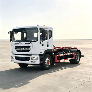 Nouveau camion benne à benne basculante Dongfeng D9 avec bac à déchets amovible, véhicule de voirie à bras de levage de conteneurs de 10 à 16 tonnes - Product Image 1