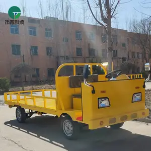 أعمال البناء: عربة مسطحة للخدمة الشاقة