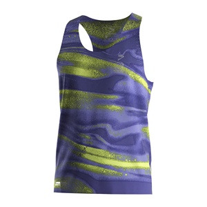 Gilet da Corsa per Uomo, Traspirante e ad Asciugatura Rapida per Lunghe Corse, Comodo con Strisce Riflettenti per Visibilità e Sicurezza Notturna - Product Image 2