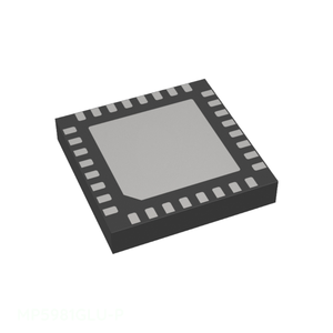 Circuit intégré de gestion de l'alimentation (PMIC) MP5981GLU-P, fusible électronique 32LGA 32 VFQFN, patin exposé, composants électroniques d'origine - Product Image 1