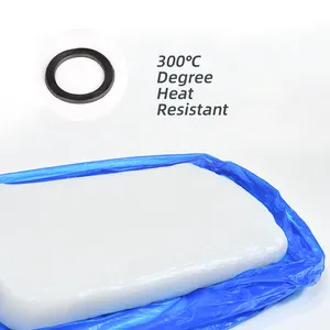 300 gradi centigradi resistenza al calore HTV Silicone gomma per la resistenza al calore del tubo di estrusione di resistenza al calore
