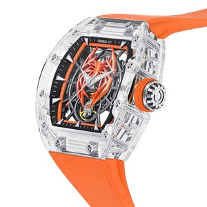 Cronusart nhện 3D Bộ xương pha lê tonneau Hướng dẫn sử dụng đồng hồ thiết kế phiên bản tùy chỉnh Nhượng Quyền Thương mại toàn cầu - Product Image 3